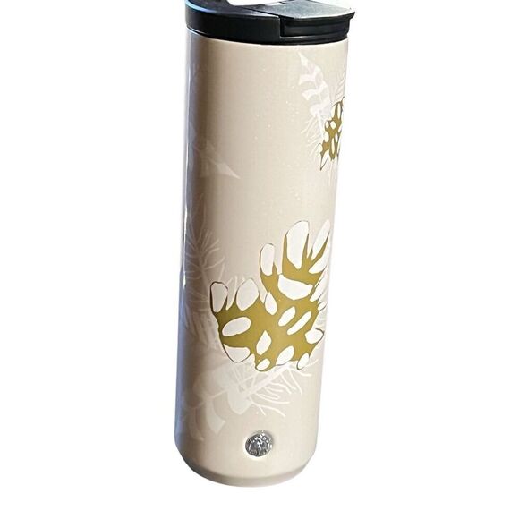 Starbucks 2020 Holiday Pinecone Vacuum Insulated 16oz Stainless Steel Slim Tumbl - Picture 2 of 4